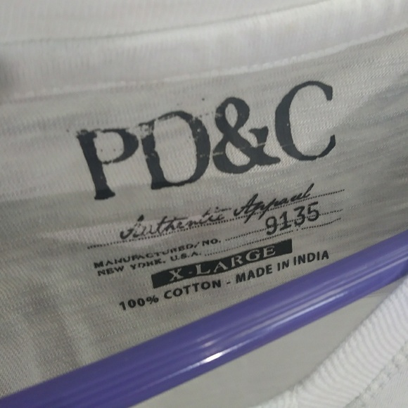New PD&C White Long-Sleeve Shirt - Picture 3 of 4